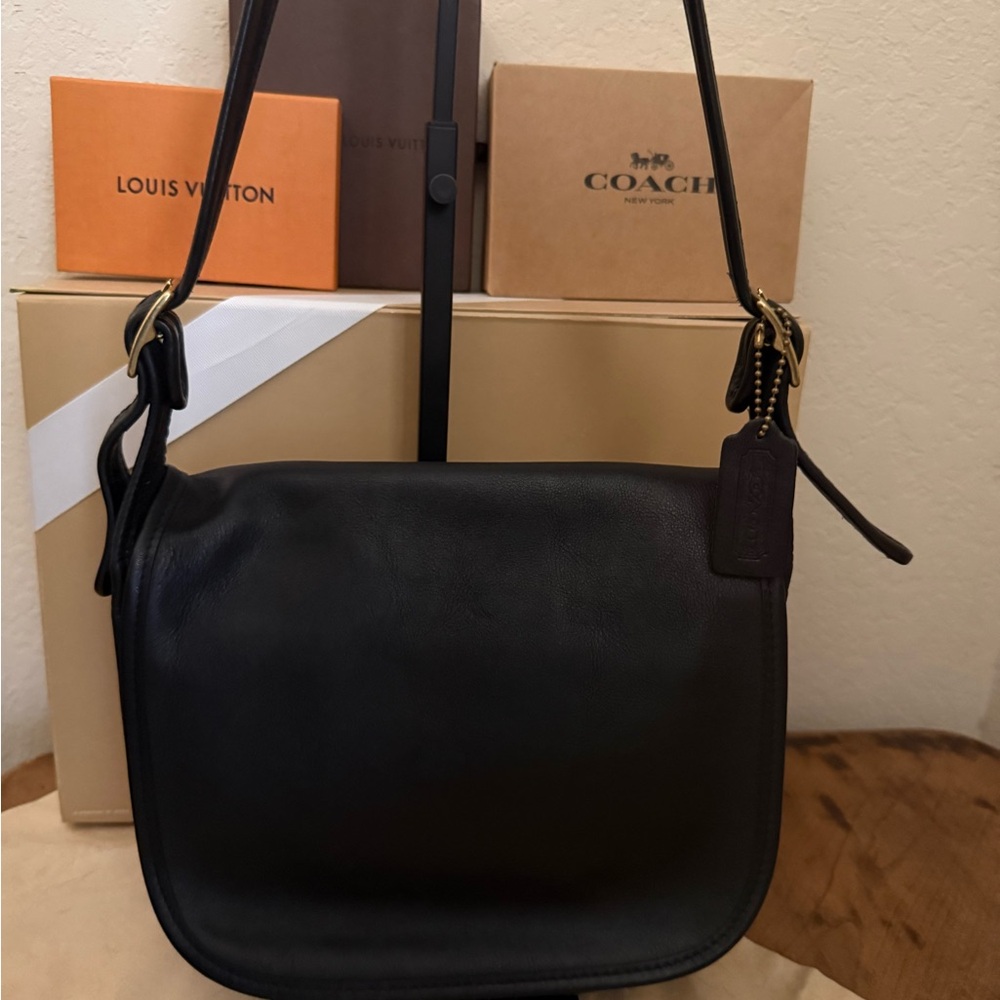 Coach Black Vintage Patricia Legacy Bag 9170 ‘95